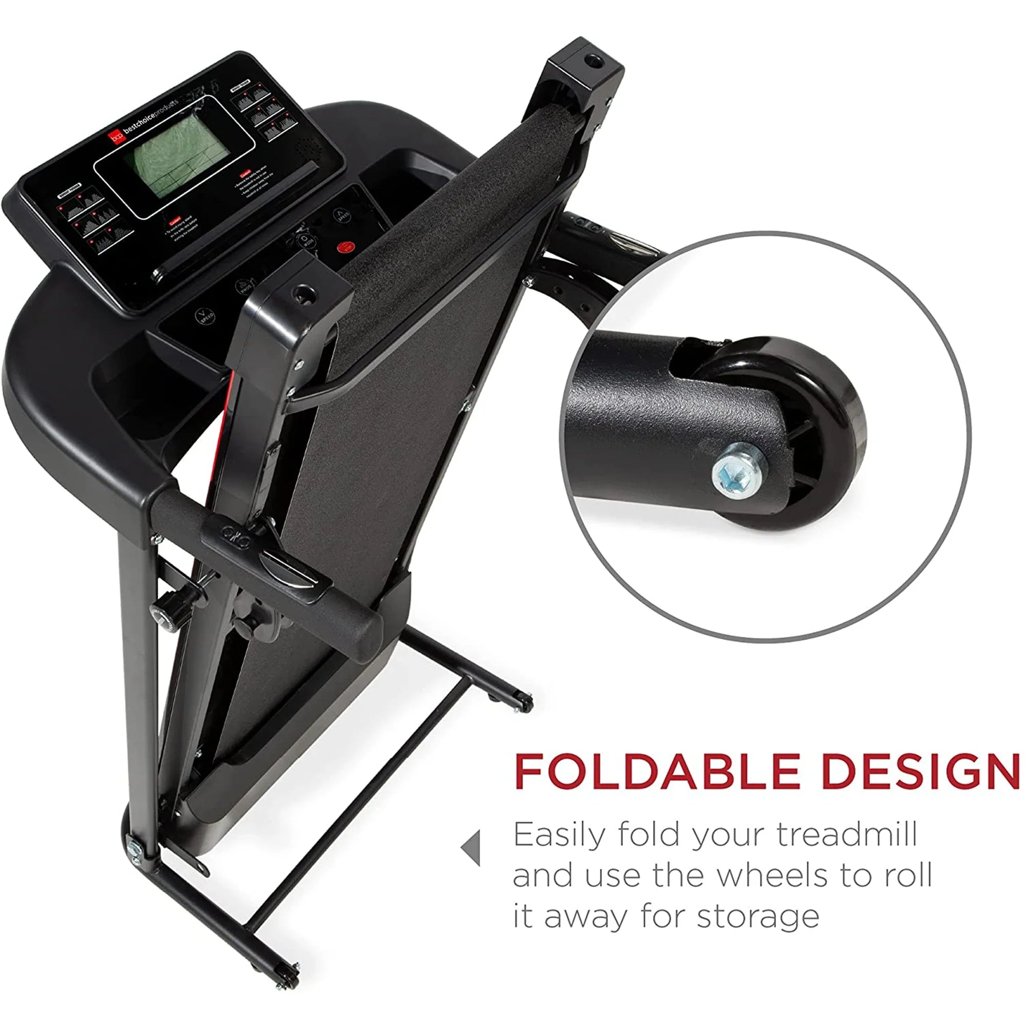 RTMX-750 2.5 HP Foldable Incline Treadmill with Bluetooth