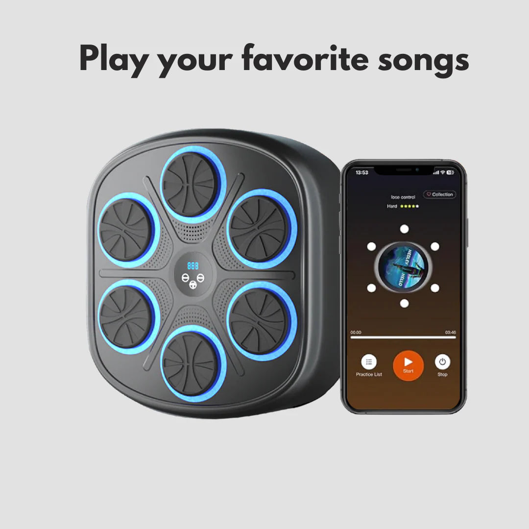 Boxbeat Pro™ Music Boxing Machine by Sculptic